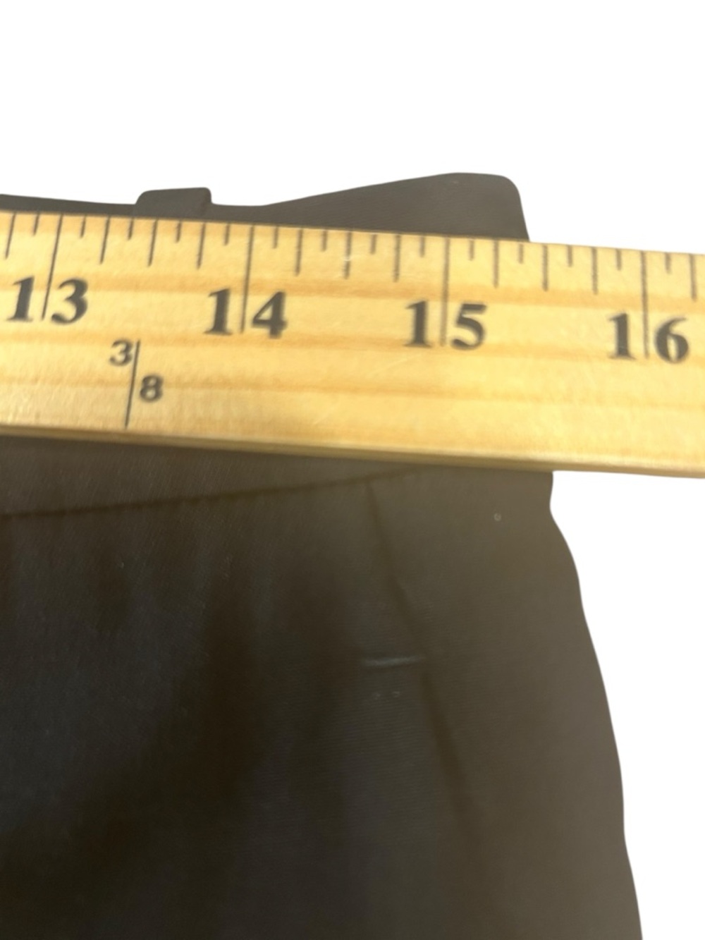 Gucci Black Wool Silk Trouser Pants Flare Italy women’s size IT 40 US 8 Tailored - Picture 8 of 16